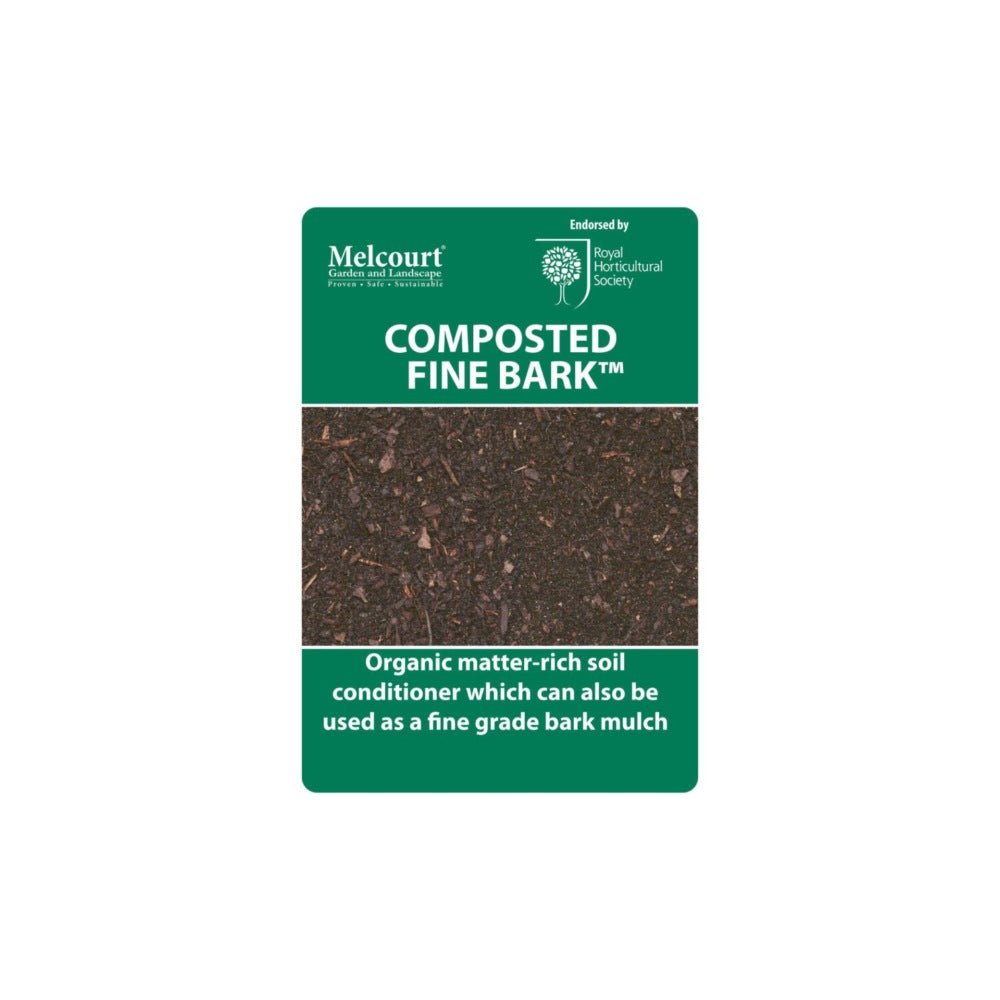 Melcourt Composted Fine Bark – Full Pallet (60 x 50L Bags) - Impact Hedging