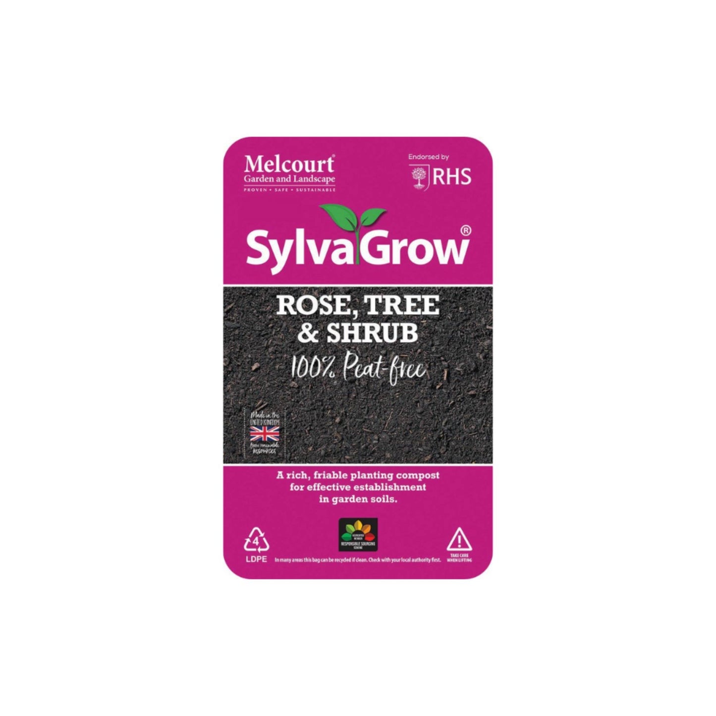 Melcourt Planting Compost Peat - Free – Full Pallet (75 x 40L Bags) - Impact Hedging